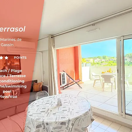 Apartment Le Terrasol - Accessible A Pied - Piscine Gassin